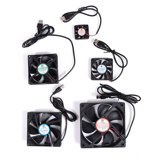 DC 5V USB Brushless Sleeve Bearing Fen Computer PC Silent Cooler Cooling Fan L$y