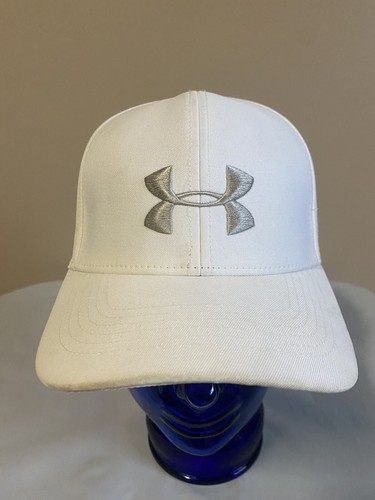 Under Armour Womens White Logo Hat Adjustable Cap - Picture 3 of 12