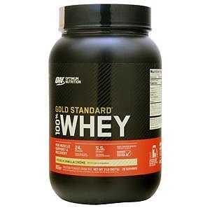 Optimum Nutrition 100% Whey Protein - Gold Standard French Vanilla Creme 2 lbs