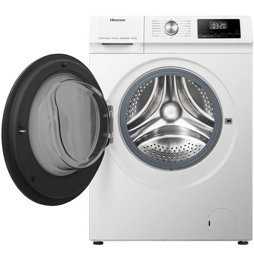 Lavasciuga Hisense 10+6 Kg WDQA1014EVJM Libera installazione Bianco D - Immagine 3 di 4