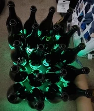 5 Dom Perignon Empty Display Bottle Luminous Bottle (1bottle 750 ML)