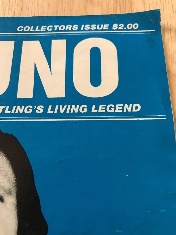 Bruno Sammartino HOF 2013 Assinado WWF WWWF WWE Programa Especial de Lembranças - Imagem 4 de 4