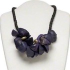 Hancrafted Edgy Coconut and Mangrove Tree Shell Ethnic Statement Necklace