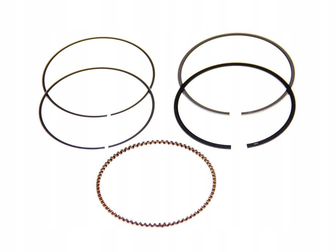 Segments de piston Honda TRX 300 Fourtrax FW 1988-2000 pour cylindre d'alésage standard 74mm