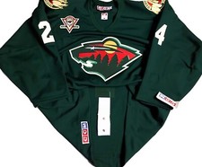 PRO-56 DEREK BOOGAARD MINNESOTA WILD 5th ANNIVERSARY CCM/MASKA AUTHENTIC JERSEY