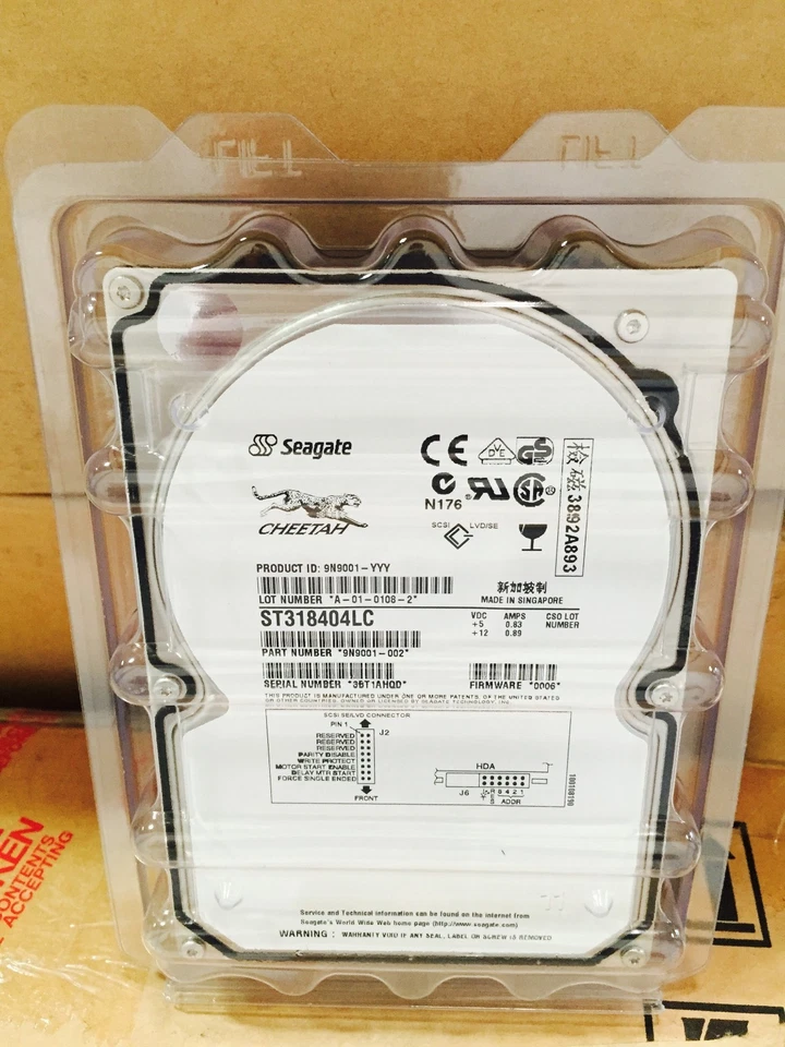 *New* Seagate (ST318404LC) 18.4 GB,10000RPM, 3.5" Internal Hard Drive - Image 2 of 4