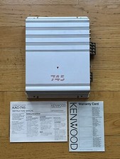 Kenwood KAC-745 4 channel Amp Car Audio