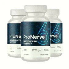3-Pack ProNerve 6 to Support Nerve Functions & Relief Pro Nerve 6 (180 Capsules)