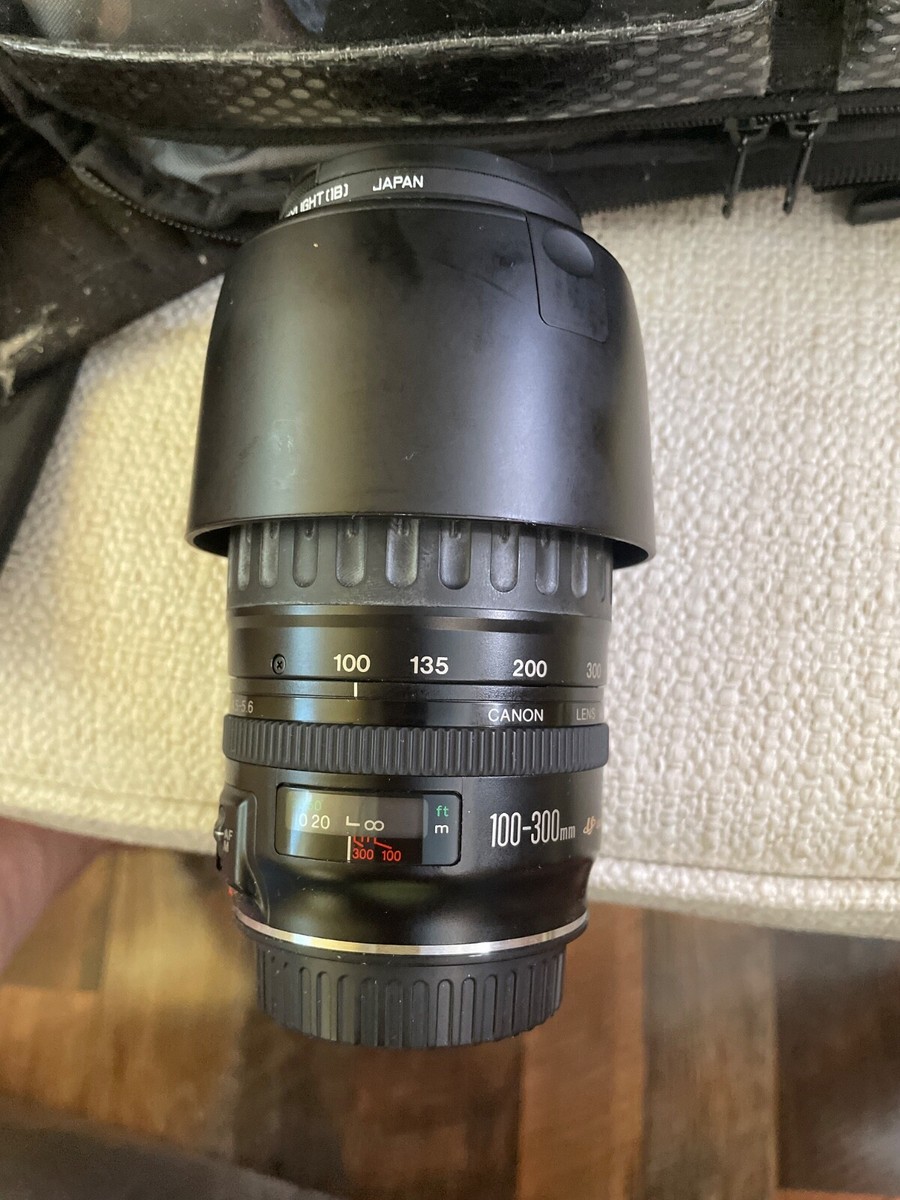 CANON EF 100-300MM 1:4.5-5.6 ULTRASONIC EF ZOOM LENS Made In