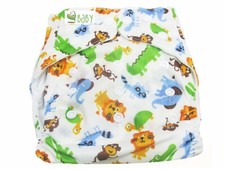 VBaby Fabric Waterproof Adjustable Reusable Cloth Diaper With 1 Cotton Insert