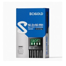 Scigold CW404 Charger For Ni-Zn And Ni-Mh Battery With LCD