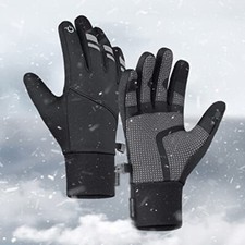 Winter Anti-Slip Thermal Running Gloves Touchscreen Windproof Waterproof Gloves