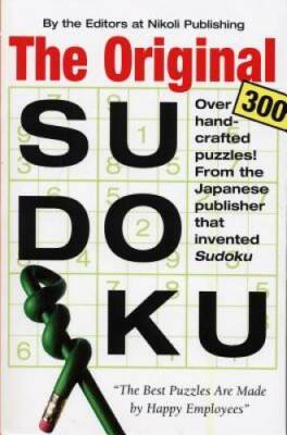 Original Sudoku - Paperback By Editors of Nikoli Publishing - GOOD