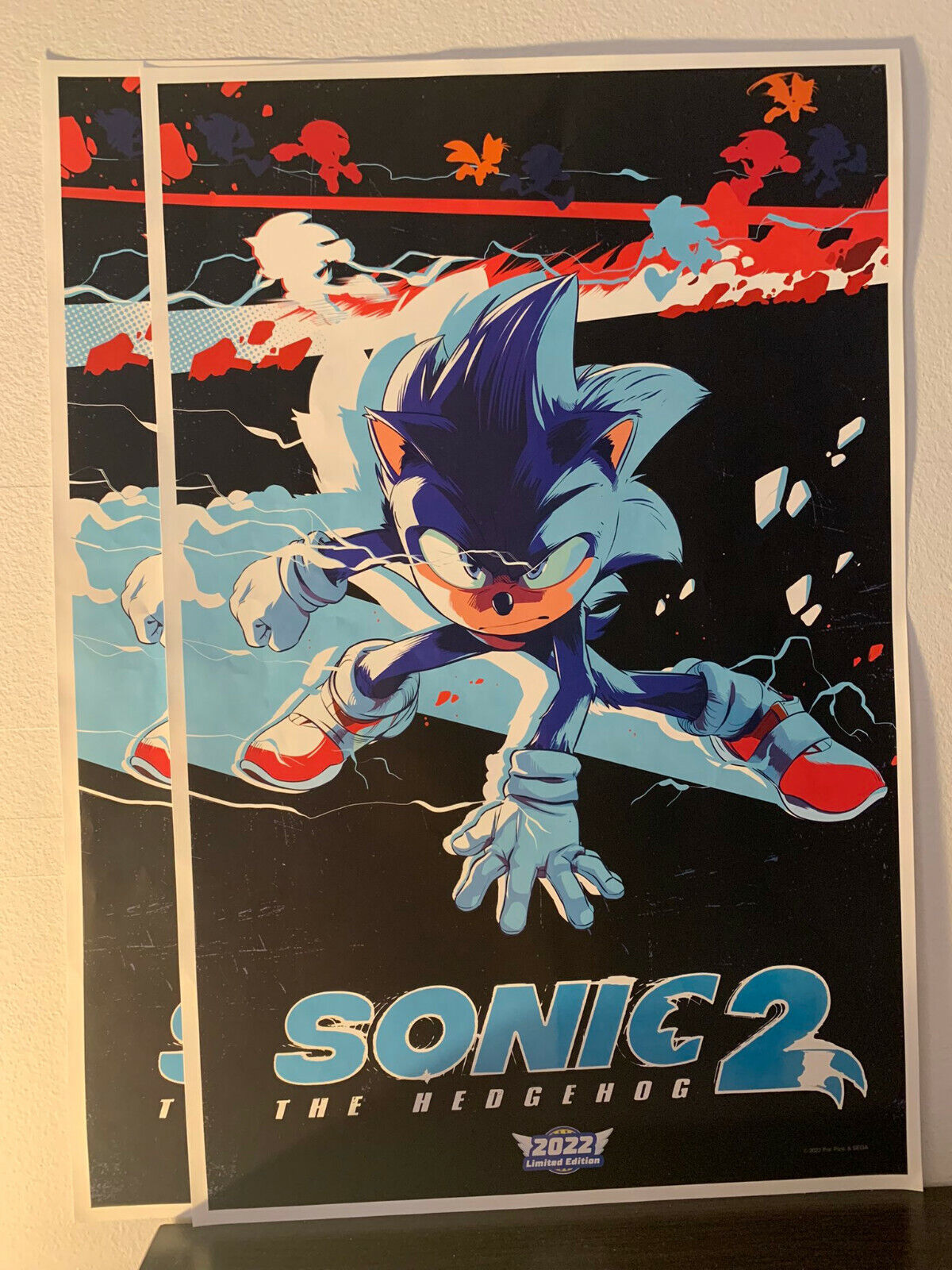 Sonic The Hedgehog Movie Limited Edition Poster 2020