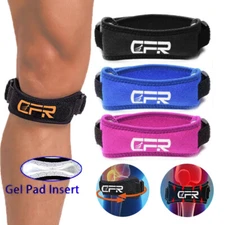 Knee Support Patella Stabilizer Strap Band Tendon Brace Pain Sports Gym Running