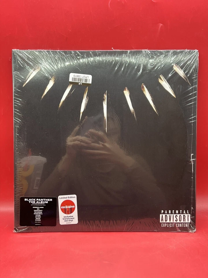Kendrick Lamar – Black Panther Soundtrack (Limited Edition, Red Vinyl 2 LP)