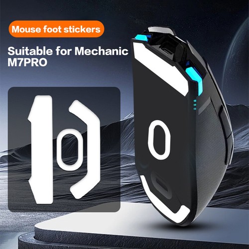 1 Set Anti-Slip Mouse Skates Foot Sticker Pad For MACHENIKE M7 PRO Gaming - Photo 3/10