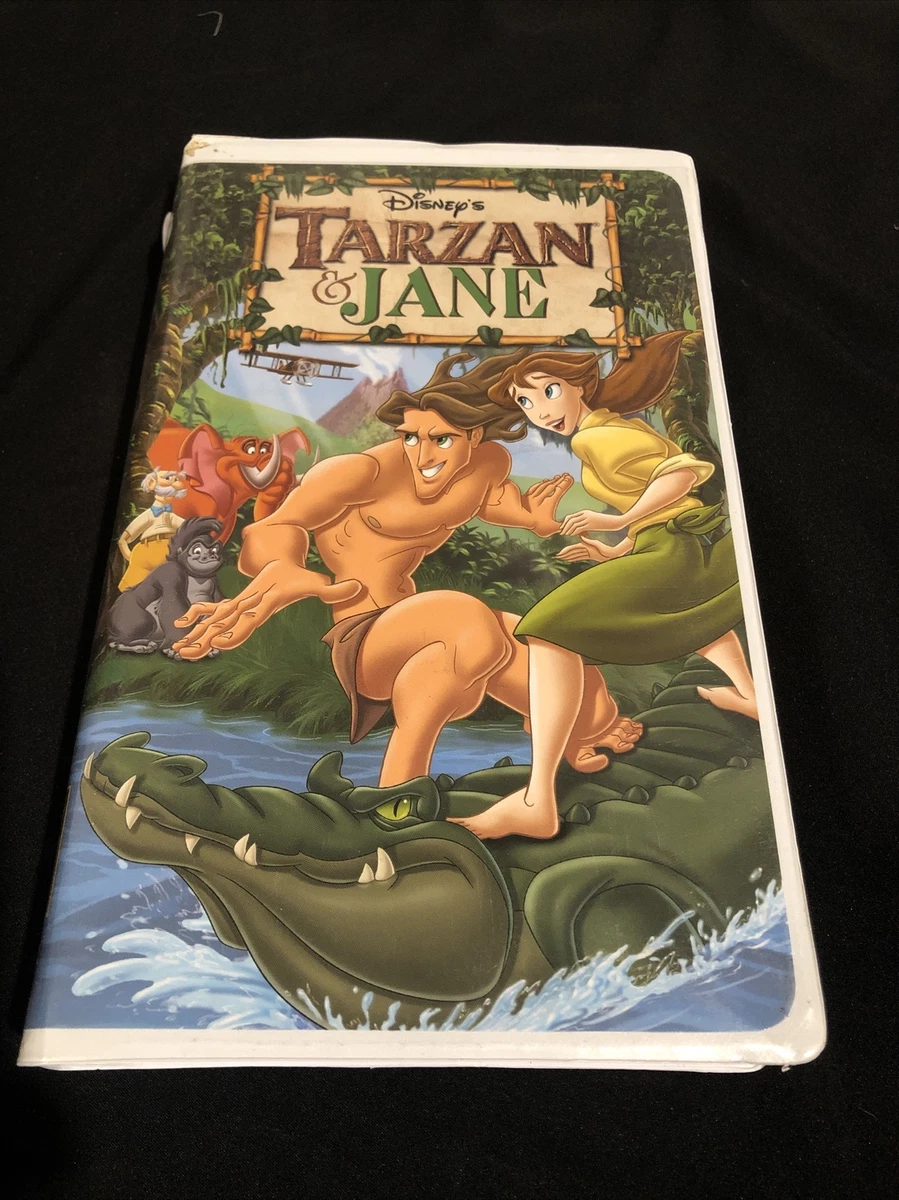 2002 TARZAN JANE Disney Movie VHS Tape 23956 in Plastic Case eBay
