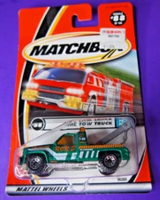 Matchbox GMC Tow Truck #88 2000 NEW SEALED Green White