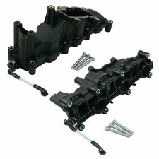 Paar  Ansaugbrücke Saugrohr für Audi A4 A8 A6 Q7 VW Phaeton Touareg 059129712BL
