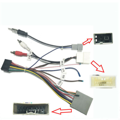 Araba CD radyo ISO kablo demeti adaptörü Honda Accord Civic CRV caz Odyssey Suzu
