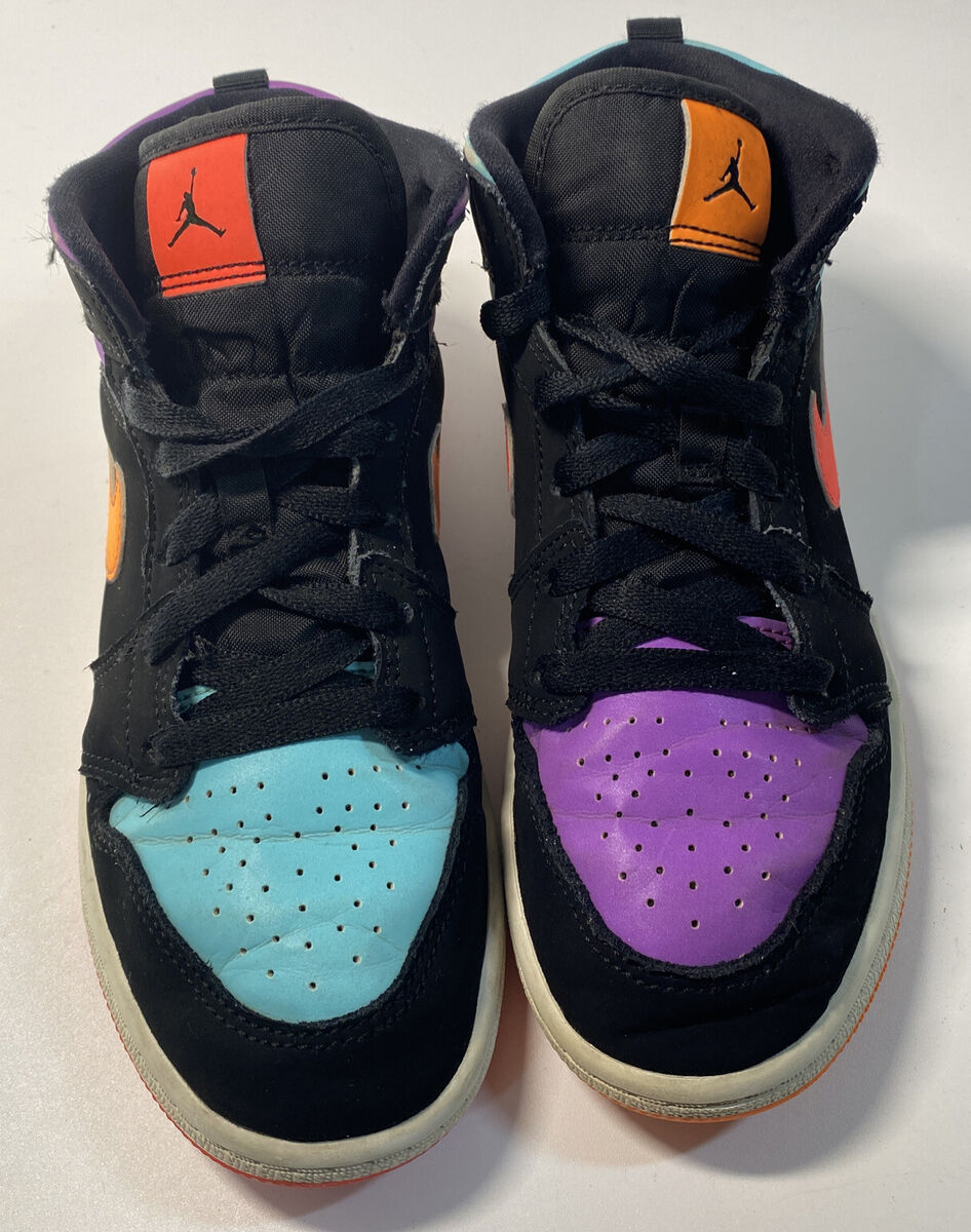 Nike Air Jordan 1 Retro GS Mid Candy Size 2.5Y Multicolor Nike Air Jordan 1 Retro GS Mid Candy Size 2.5Y Multicolor