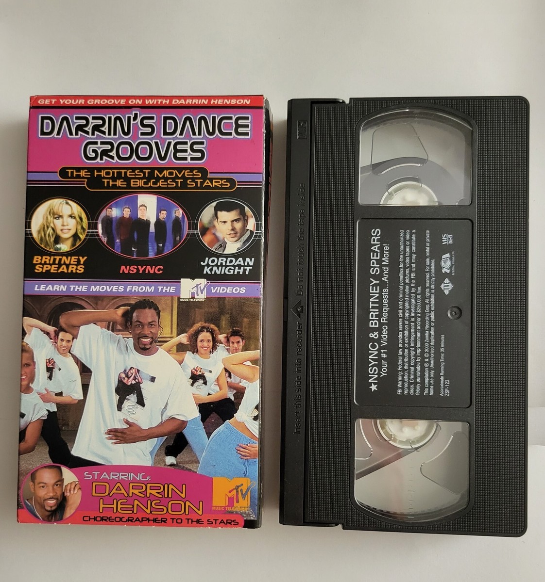 Darrin's Dance Grooves by Darrin Henson (VHS, 2001