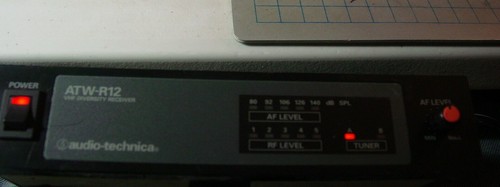 Audio-Technica ATW-R12 Wireless Diversity Receiver VHF, Freq 184.200MHz - Picture 2 of 7