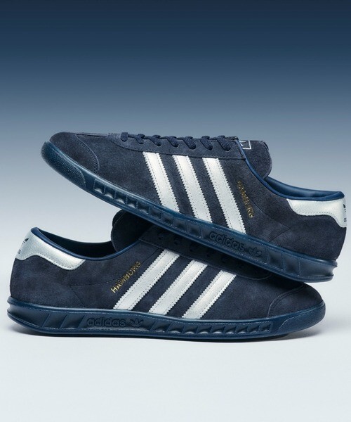 adidas Originals Hamburg Legend Ink Silver Metallic JP7665