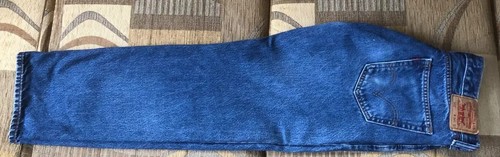 Levis 505 blue denim jeans W 34 L 32 - Picture 8 of 8