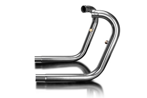 Kawasaki W650 W800 1999-2024 2-2 Stainless Steel Exhaust Downpipes NON OEM - Picture 2 of 4