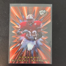 2001 Press Pass - Breakout Michael Bennett #B14 (RC)