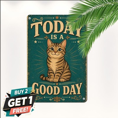Today Is A Good Day Positive Mindset Daily Motivation Metal Sign