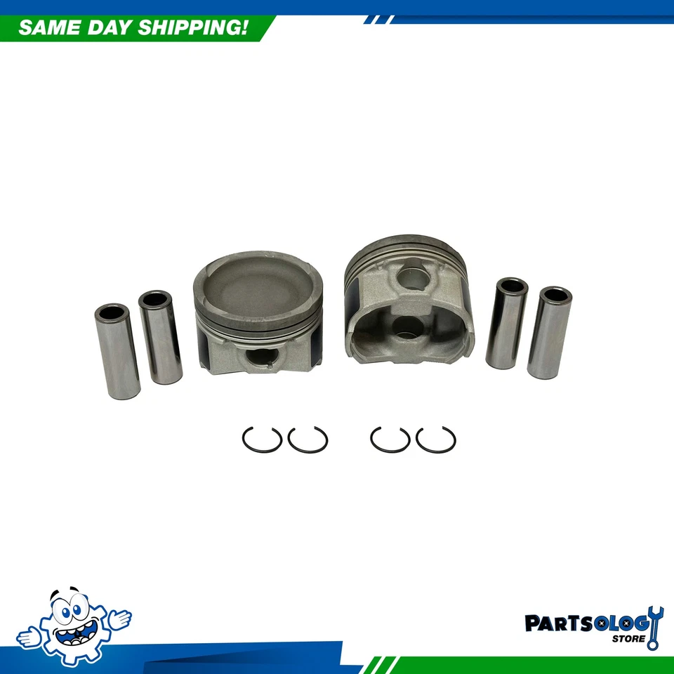 Juego completo de pistones tamaño estándar DNJ P4363 para Fiat Jeep 14-20 1,4 L SOHC Foto 2 de 4