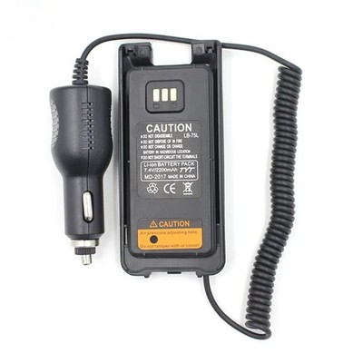 Battery Eliminator Car Charger for TYT DMR Radio MD-2017 for RT82 V-2017 MD2017
