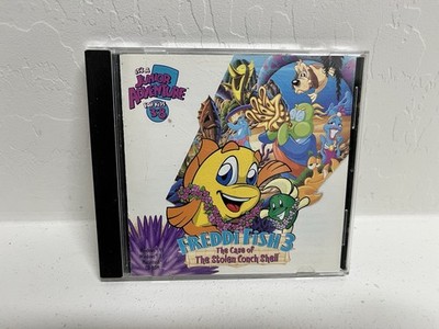 Freddi Fish 3: The Case of the Stolen Conch Shell (PC & Mac, 1998) - CD ROM