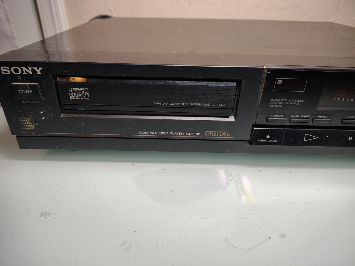 Vintage Sony CDP-32 Compact Disc Player | eBay