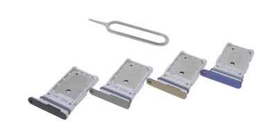 Original Samsung Galaxy S24 FE Sim Karten Dual Sim-Fach SD-Karte Halterung Slot