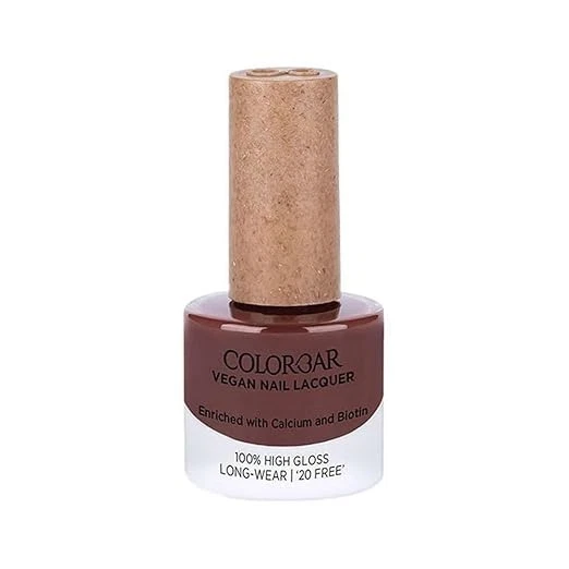 Colorbar Vegan Nail Lacquer - Double Trouble, 8ml