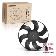Engine Radiator Cooling Fan Assembly Compatible with Volkswagen Audi Models