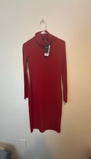 Lauren Ralph Lauren Red Turtleneck Dress