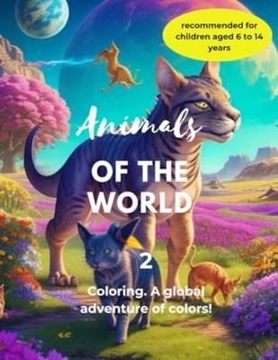 Animals of the World Coloring. A Global Adventure of Co - Paperback NEW CLEUBER