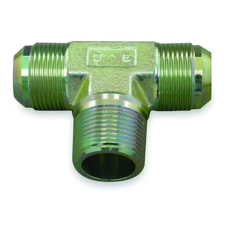 Eaton Aeroquip 2030-2-4S Adpt,Mnpt/Mjic/Mjic,1/8-27,7/16-20,Tee