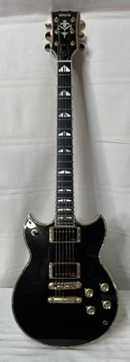 Electric Guitar Yamaha SG-3000 Custom Black Made in Japan S/N