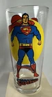 Superman Moon Glass Pepsi DC Comics Super Series Vintage Bright Colors 1976