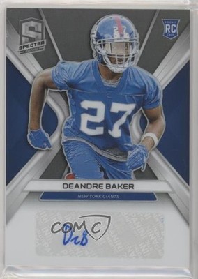 2019 Panini Spectra Rookie 178/199 Deandre Baker #RA-DB Auto RC d4y