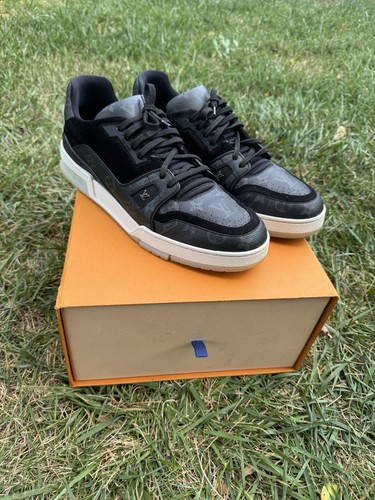 Louis Vuitton Trainer Low Black Monogram Size 10 LV / 11.5-12 US Men’s