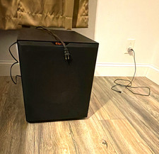 Klipsch R-12SW 12 in Powered Subwoofer 200W RMS Wired RCA Black