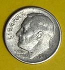 1948 S ~ Roosevelt Dime 90% Silver 10c Coin ~ U.S. Currency ~ Circulated FN/VF
