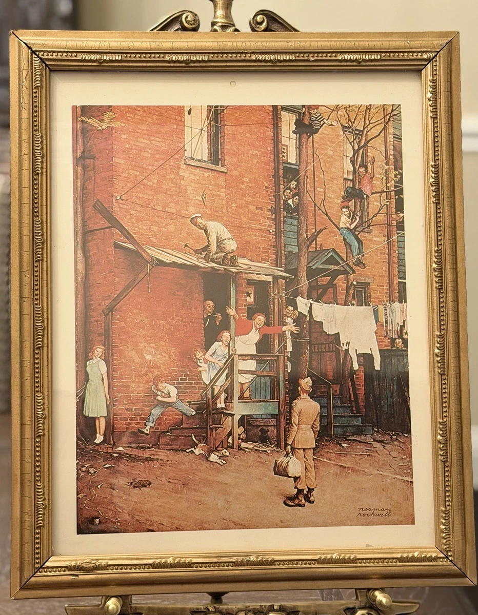 Norman Rockwell 军事艺术印刷品| eBay